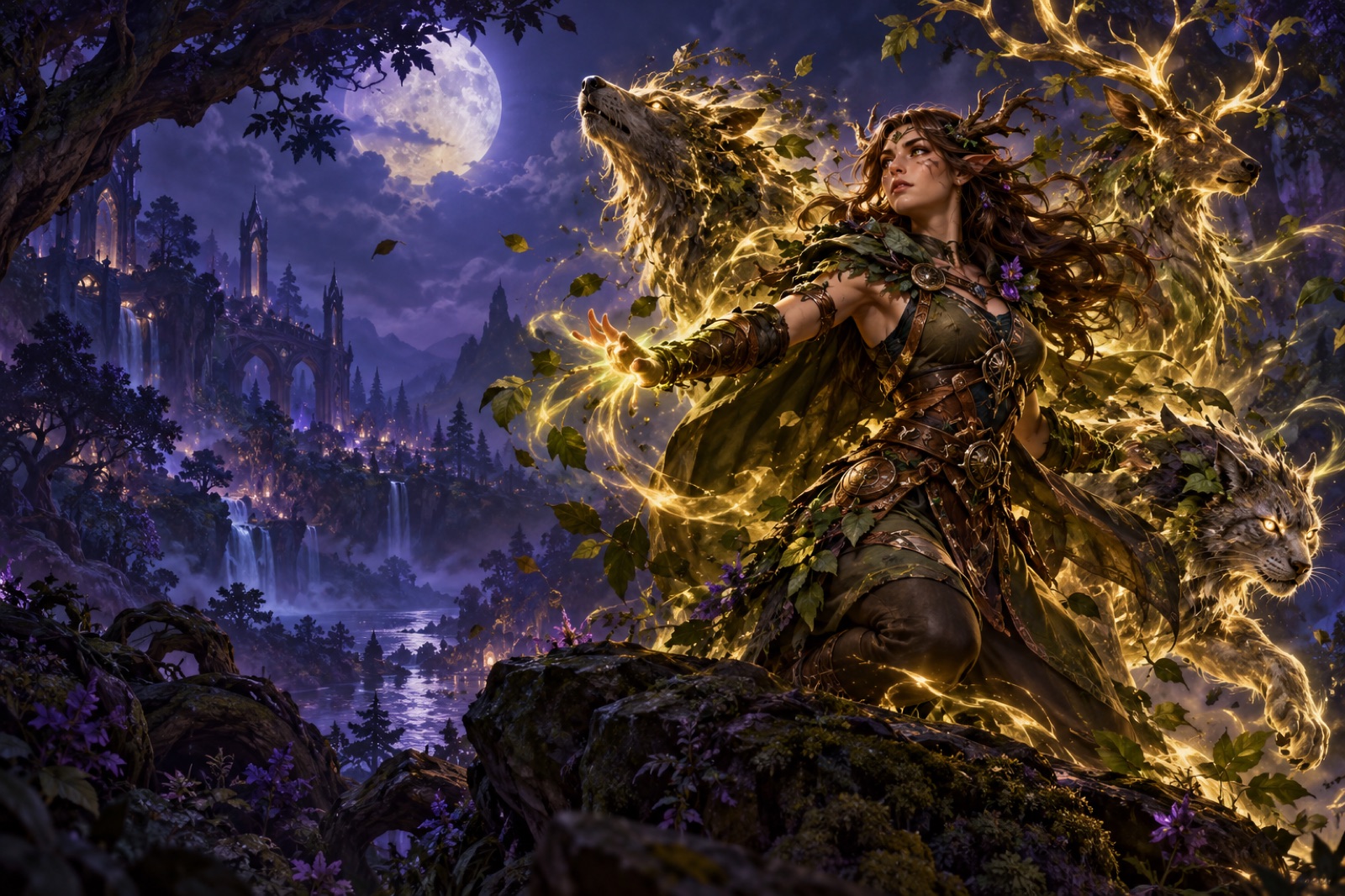 Druid adventurer artwork