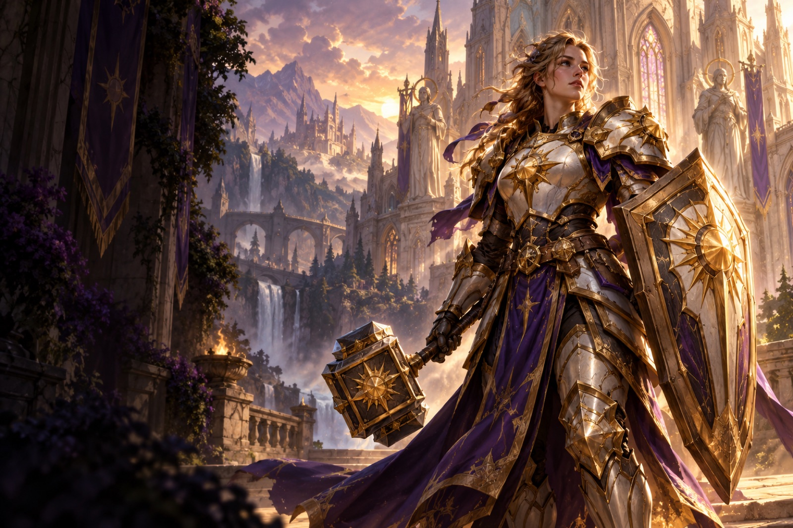 Paladin adventurer artwork
