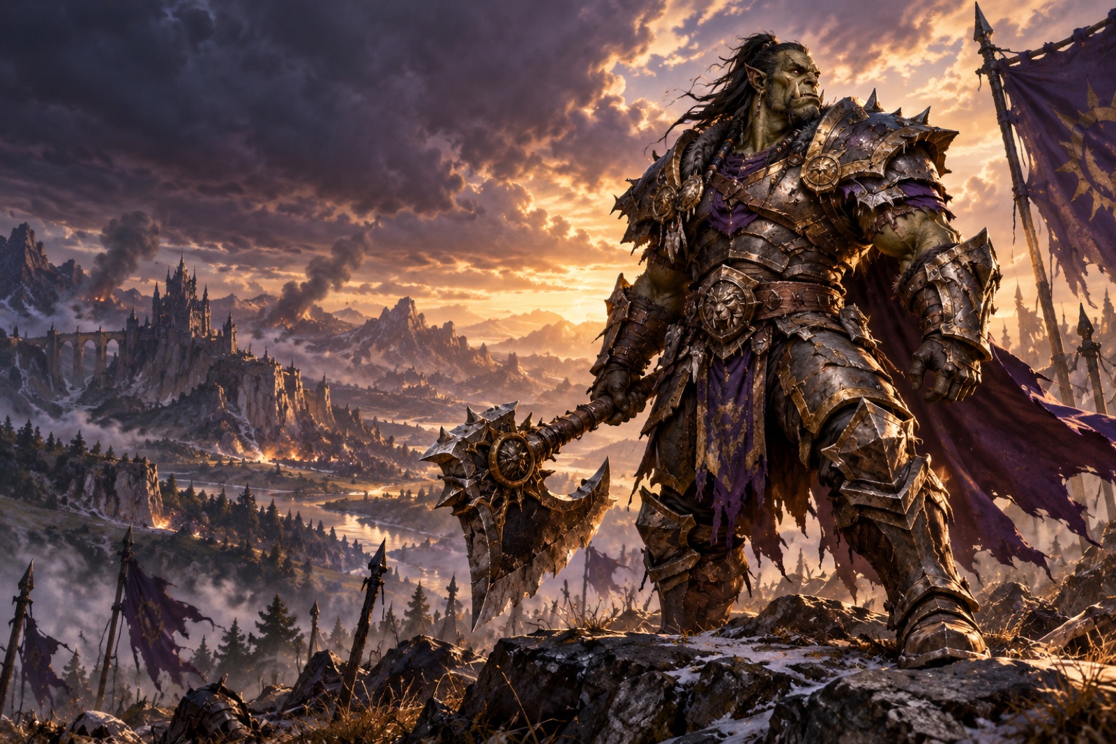 Warrior adventurer artwork