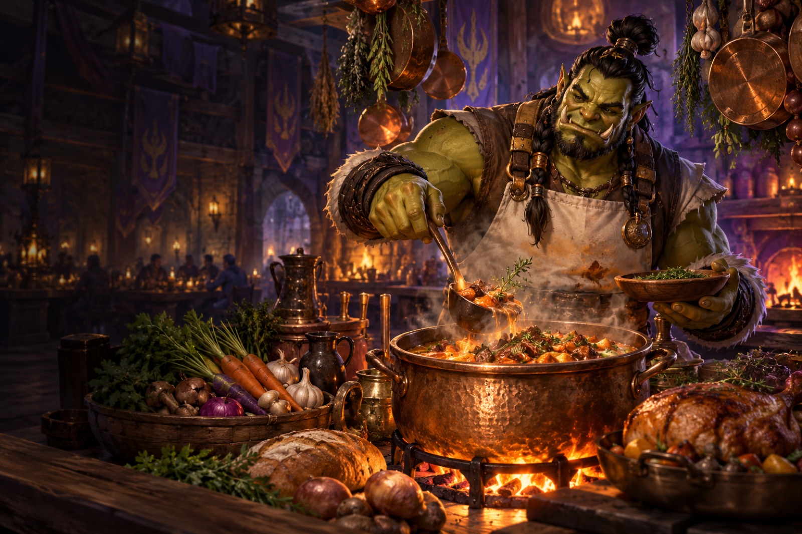 Cooking profession artwork