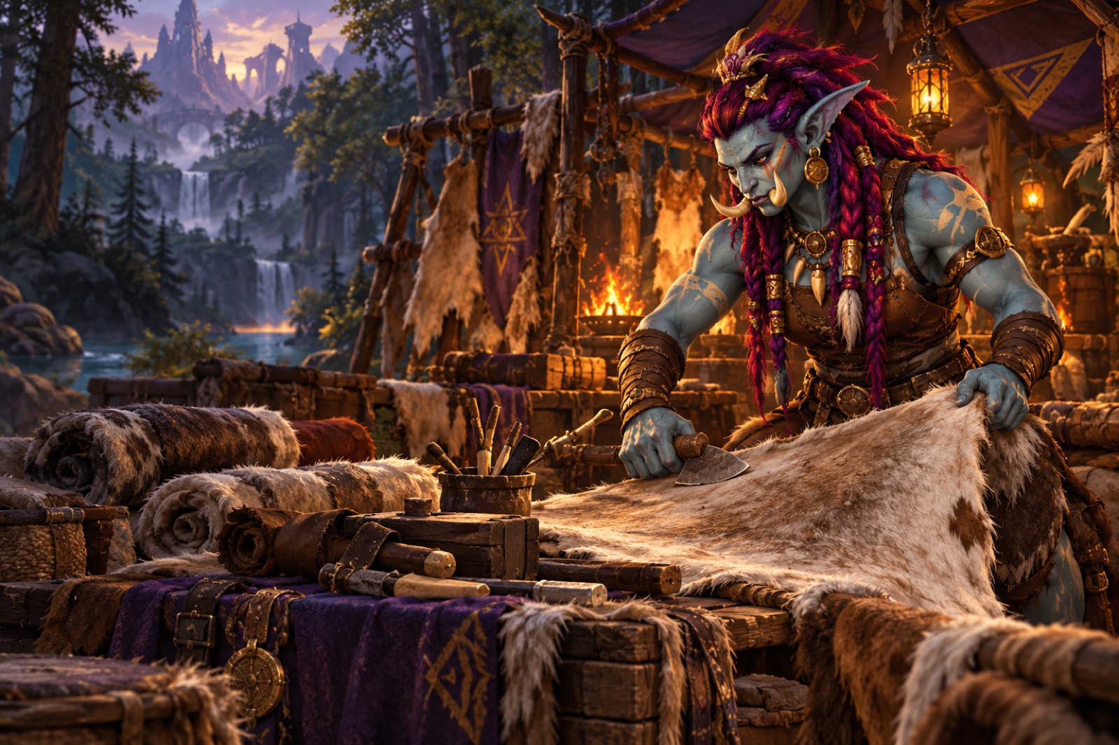 Skinning profession artwork