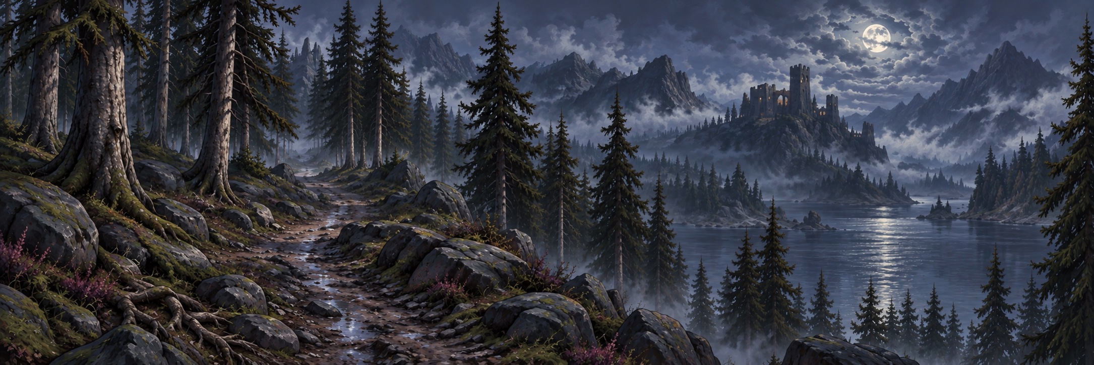 Silverpine Forest landscape