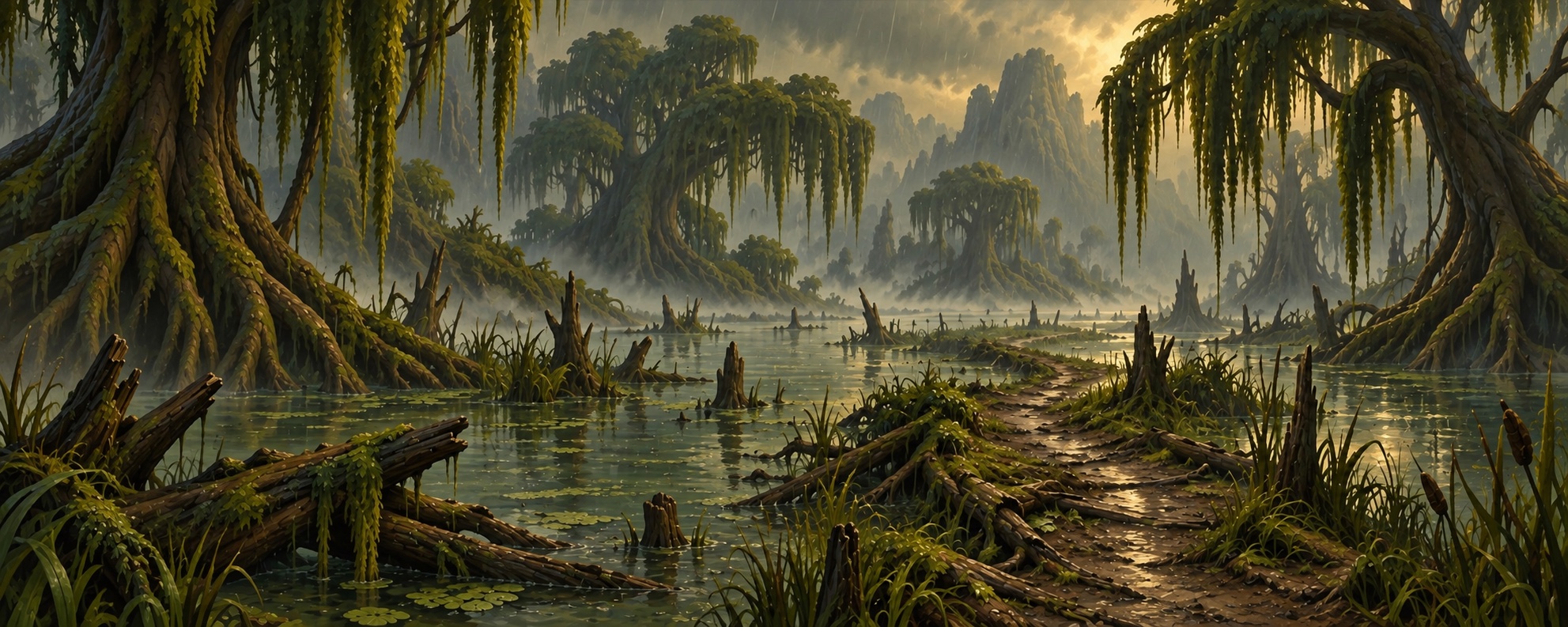 Swamp Of Sorrows landscape